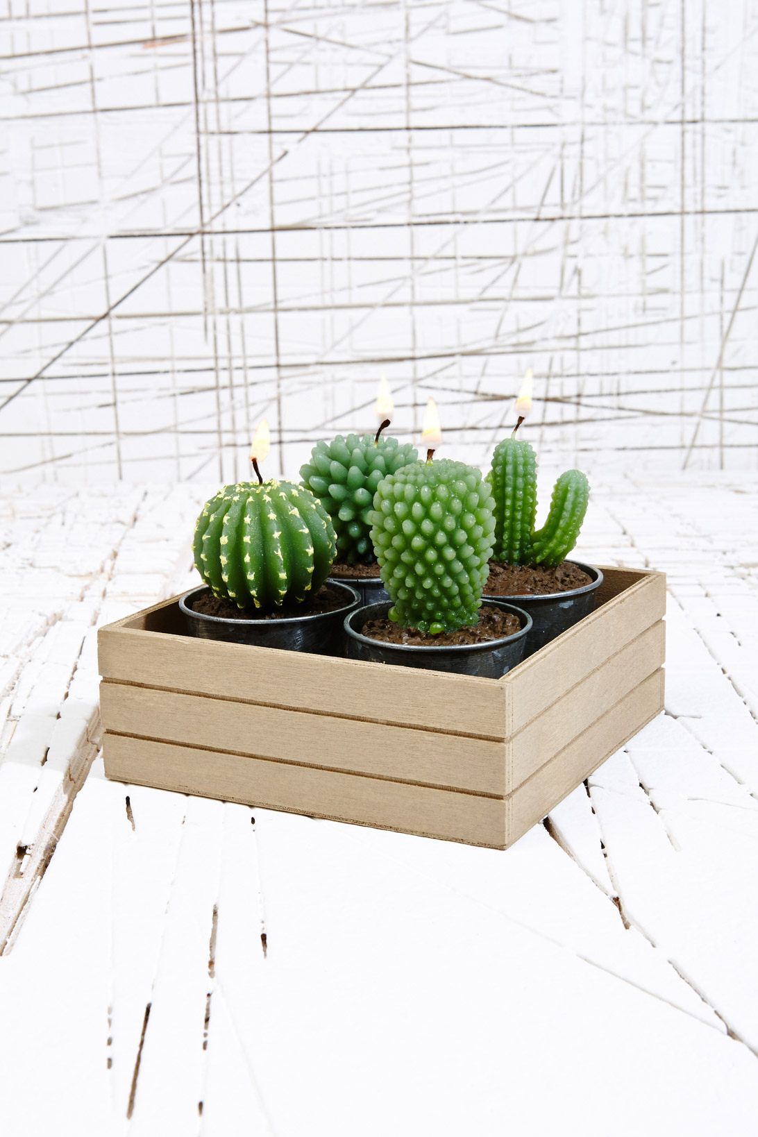 Cacti Candle Set, £5, Urban Outfitters