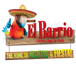 EL BARRIO LOGO (Strapline on white)