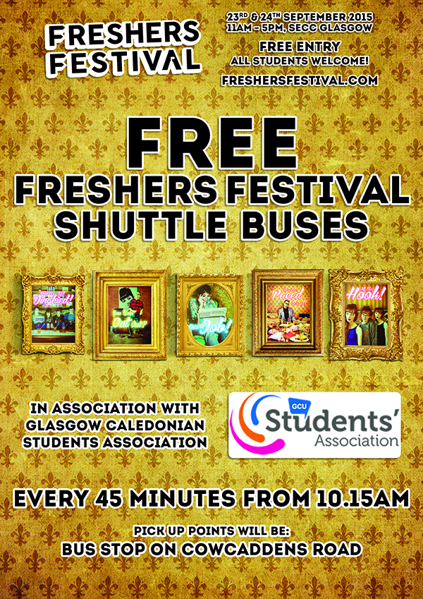 GCUSA freshers fest bus time table